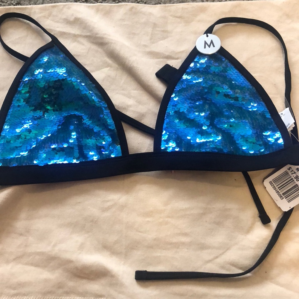 Sparkly Bathing suit top